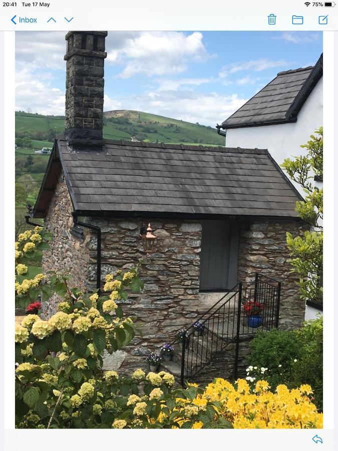 Hares Hideaway At Coed Moelfa Bed and Breakfast Corwen Buitenkant foto